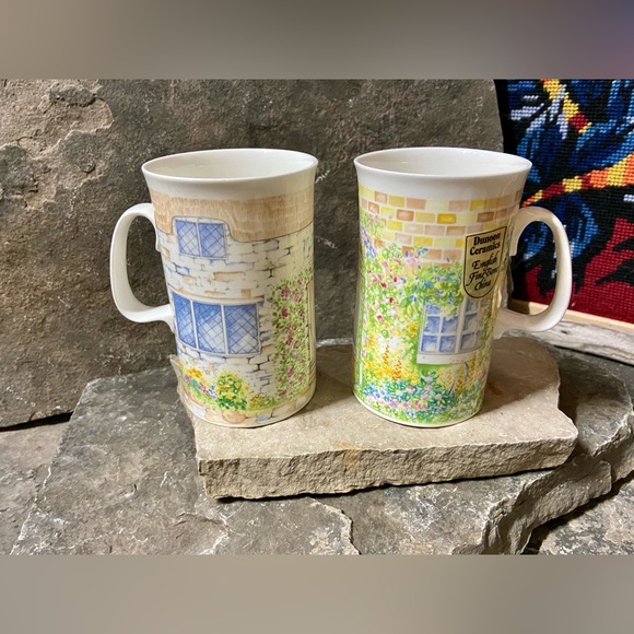 Made in Britain Pair of Fine Bone China Mugs - Picture 7 of 8